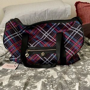 Juicy Couture Chanel Plaid Weekender Bag